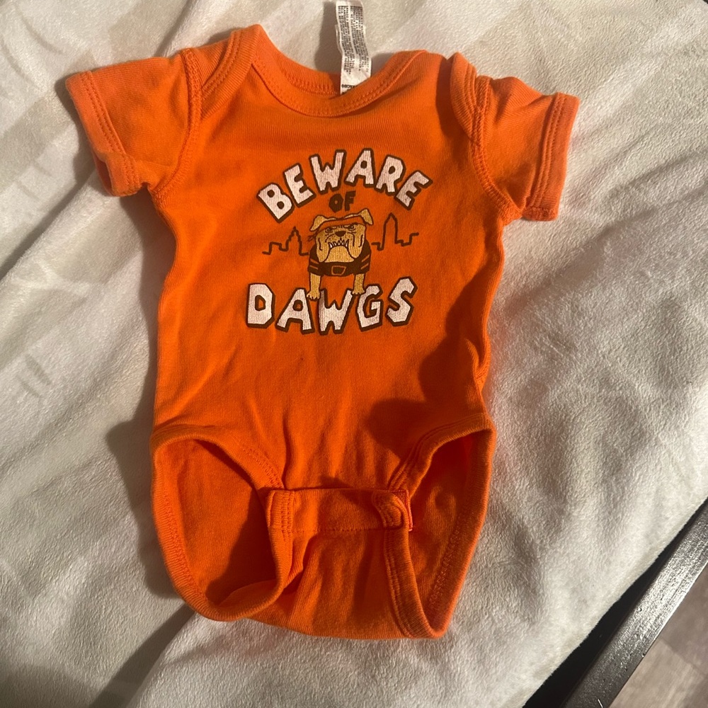 Cleveland Browns Newborn Onesie